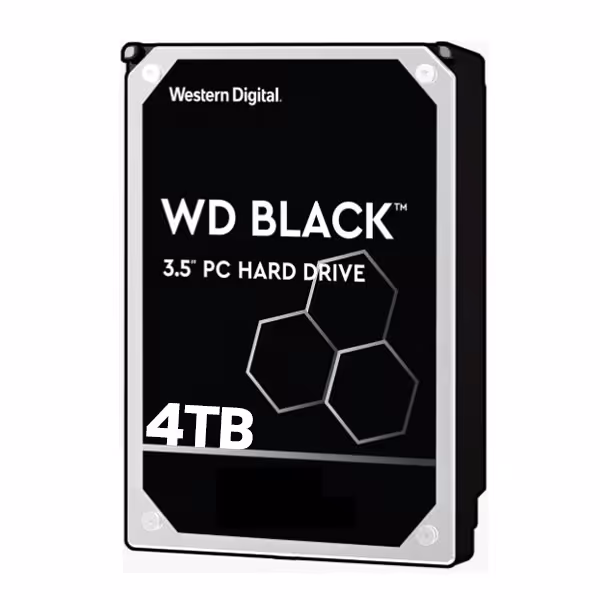 هارد اینترنال وسترن دیجیتال BLACK 4TB مدل WD4005FZBX