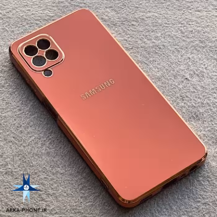 قاب گوشی Galaxy A22 4G.M32 4G سامسونگ مای کیس دور طلایی قرمز 1a22426000