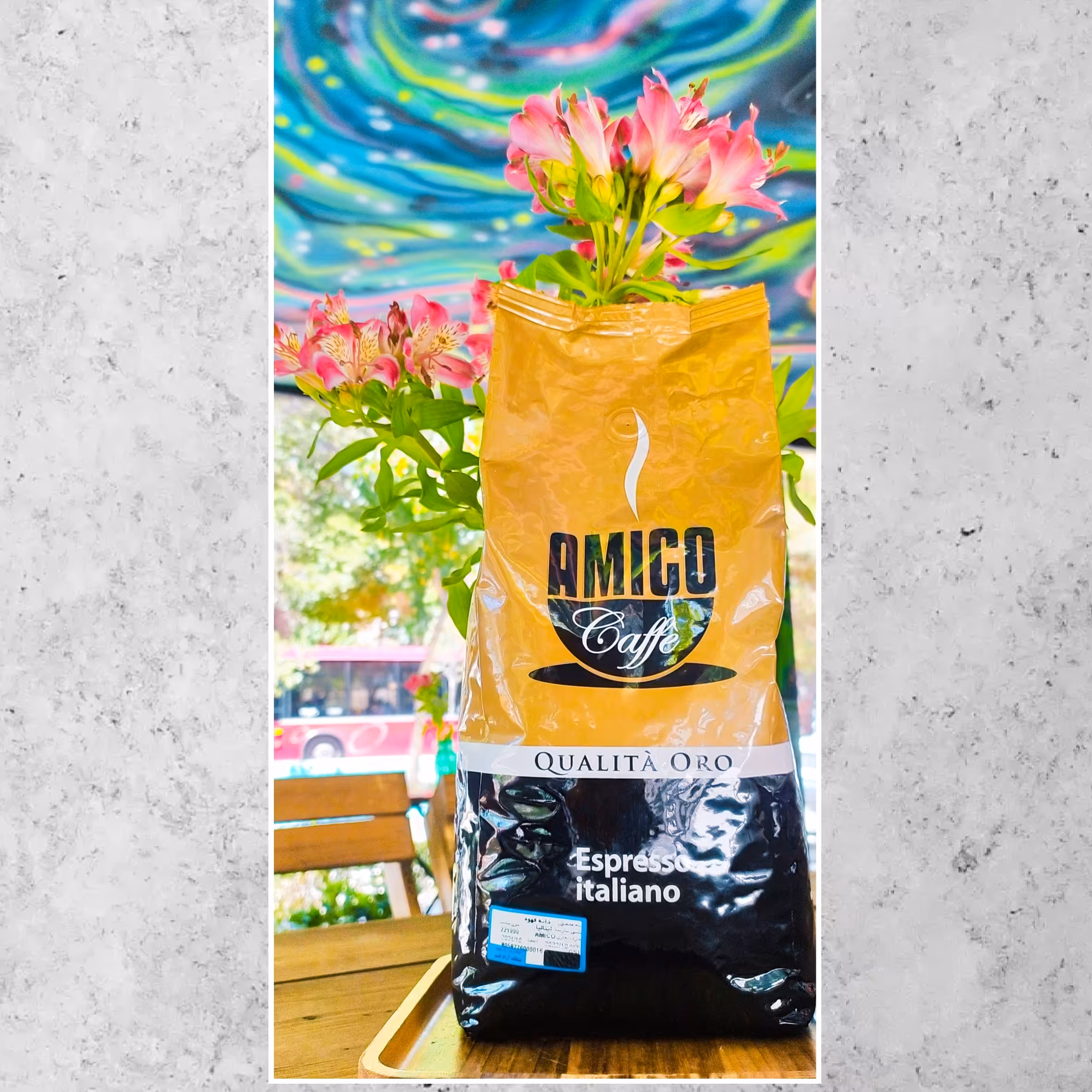 آمیکو  طلایی (( Amico Oro))  عربیکـا50درصد ،  روبسـتا50درصد