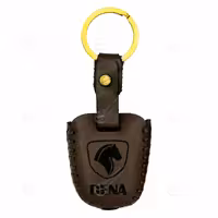 جاسوییچی چرم طبیعی گاوی قهوه ای مناسب دنا