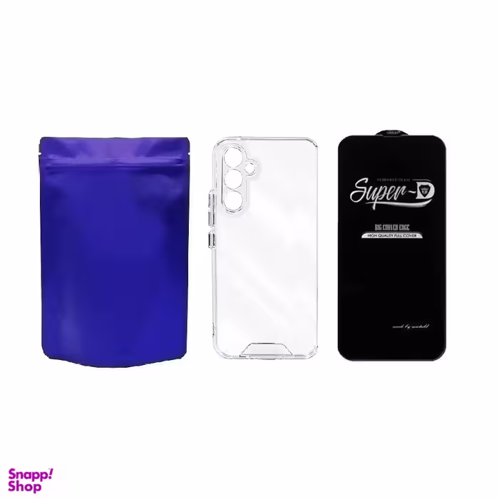 کاور موبایل مدل Space کد M-B مناسب سامسونگ Galaxy A54 به همراه محافظ صفحه نمایش SuperD