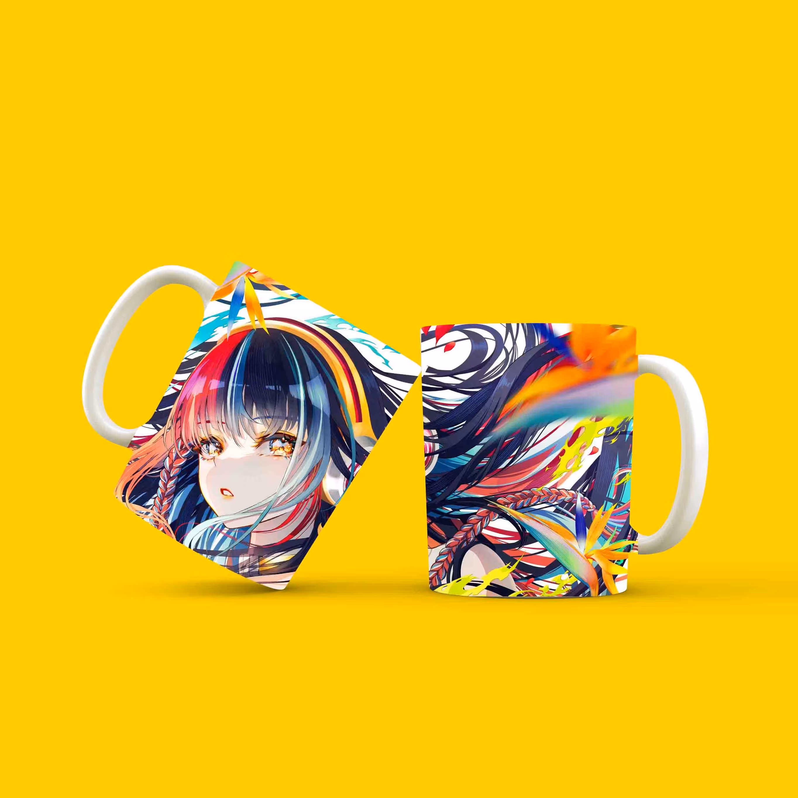 ماگ یا لیوان سرامیکی با طرح انیمه (Anime) کد 05