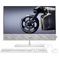 کامپیوتر All In One اچ پی 27 اینچی مدل Pavilion 27 D1056 - C پردازنده Core i7 رم 32GB حافظه1TB SSD 2TB HDD گرافیک 4GB لمسی