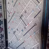 گلیم ماشینی کاشان طرح کبریتی فیلی 6متری 