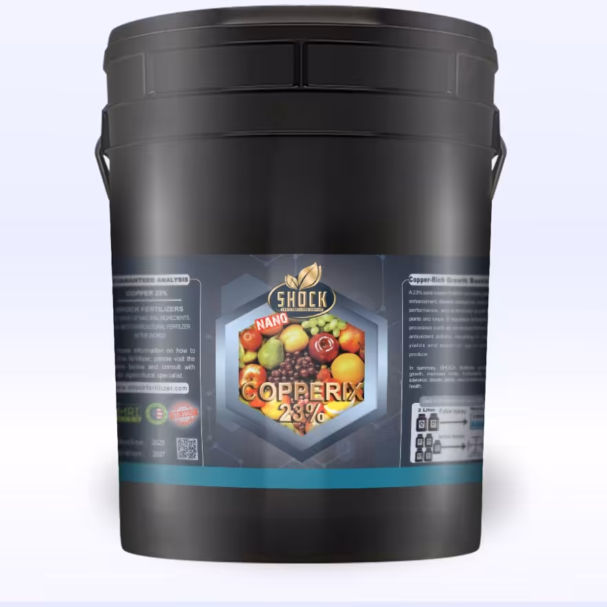 کود 20 لیتری نانو مایع مس شوک  (23درصد) اصل آمریکا