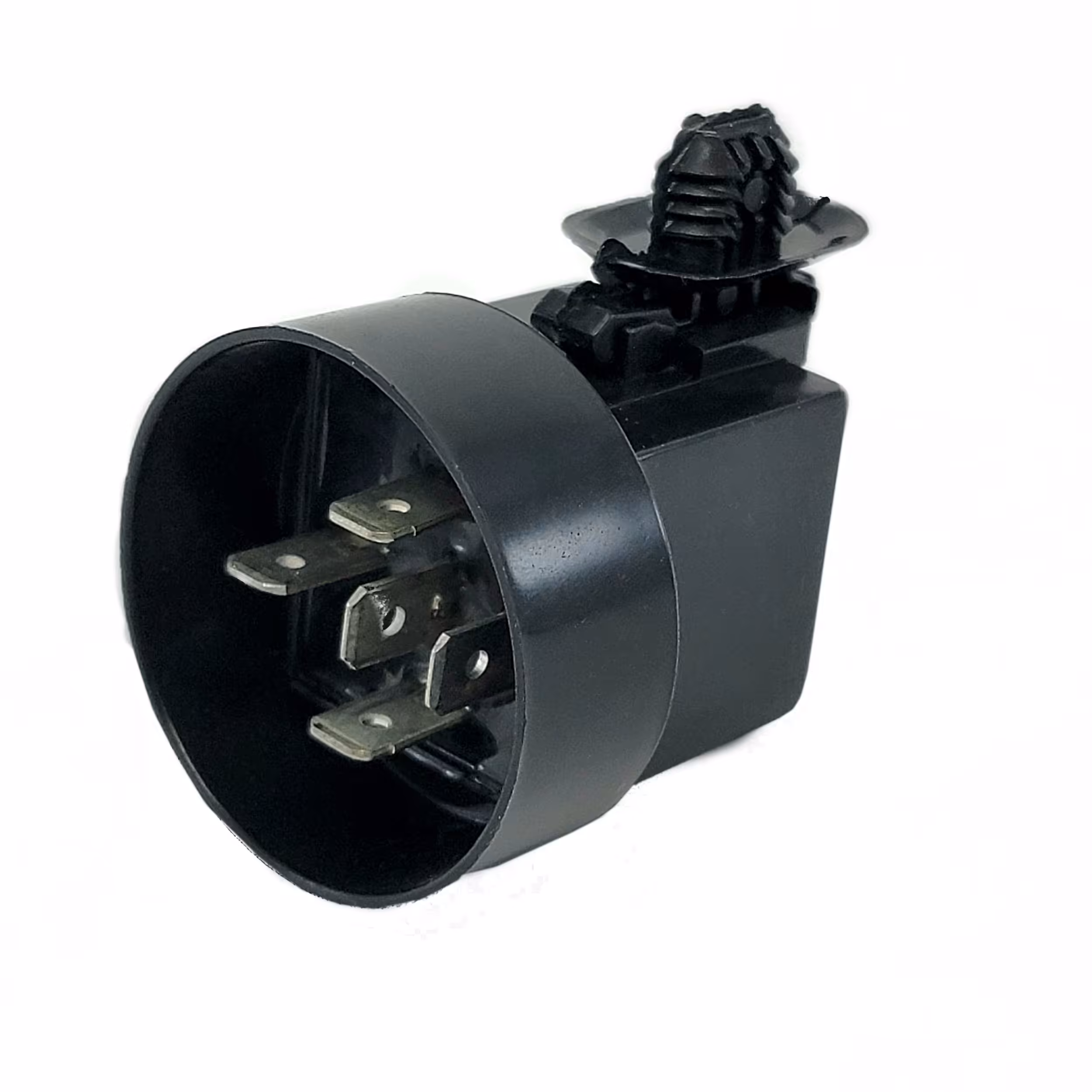 رله فن مشکی کلاهدار (80 آمپر ) پژو 405 پارس سمند مدل 1143 آریکو