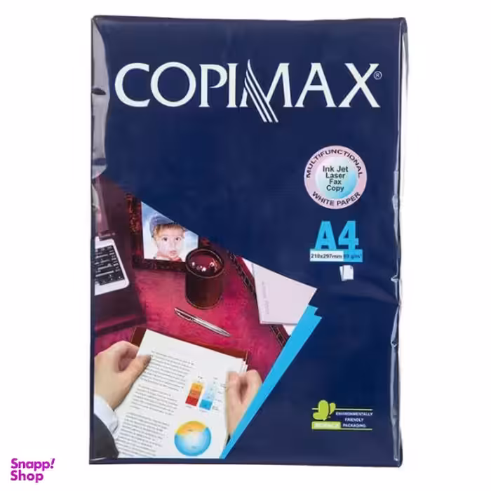 کاغذ A4 کپی مکس کد 004 بسته 40 عددی