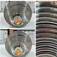 ابکش و لگن استیل اصل یونیک 22پارچه 