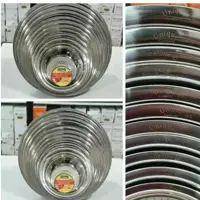 ابکش و لگن استیل اصل یونیک 22پارچه 