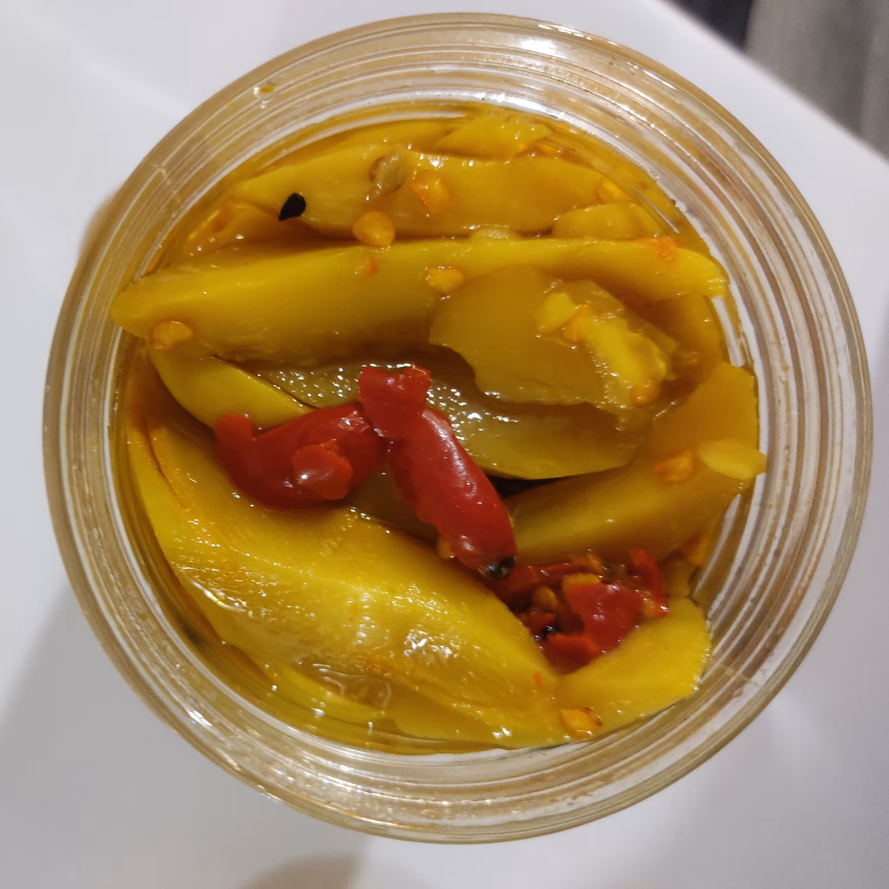 ترشی انبه  بندری  نیم کیلویی 