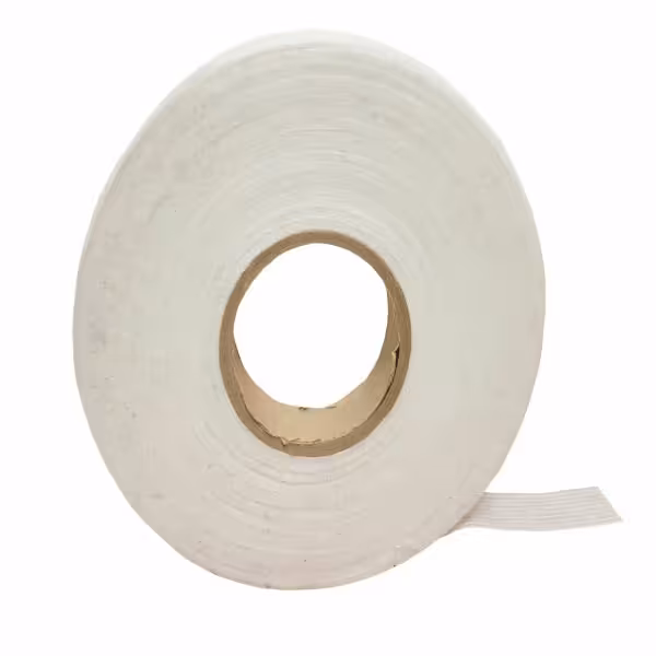 نوار لقی گیر پلی استر 100 متری مدل W10 رنگ سفید