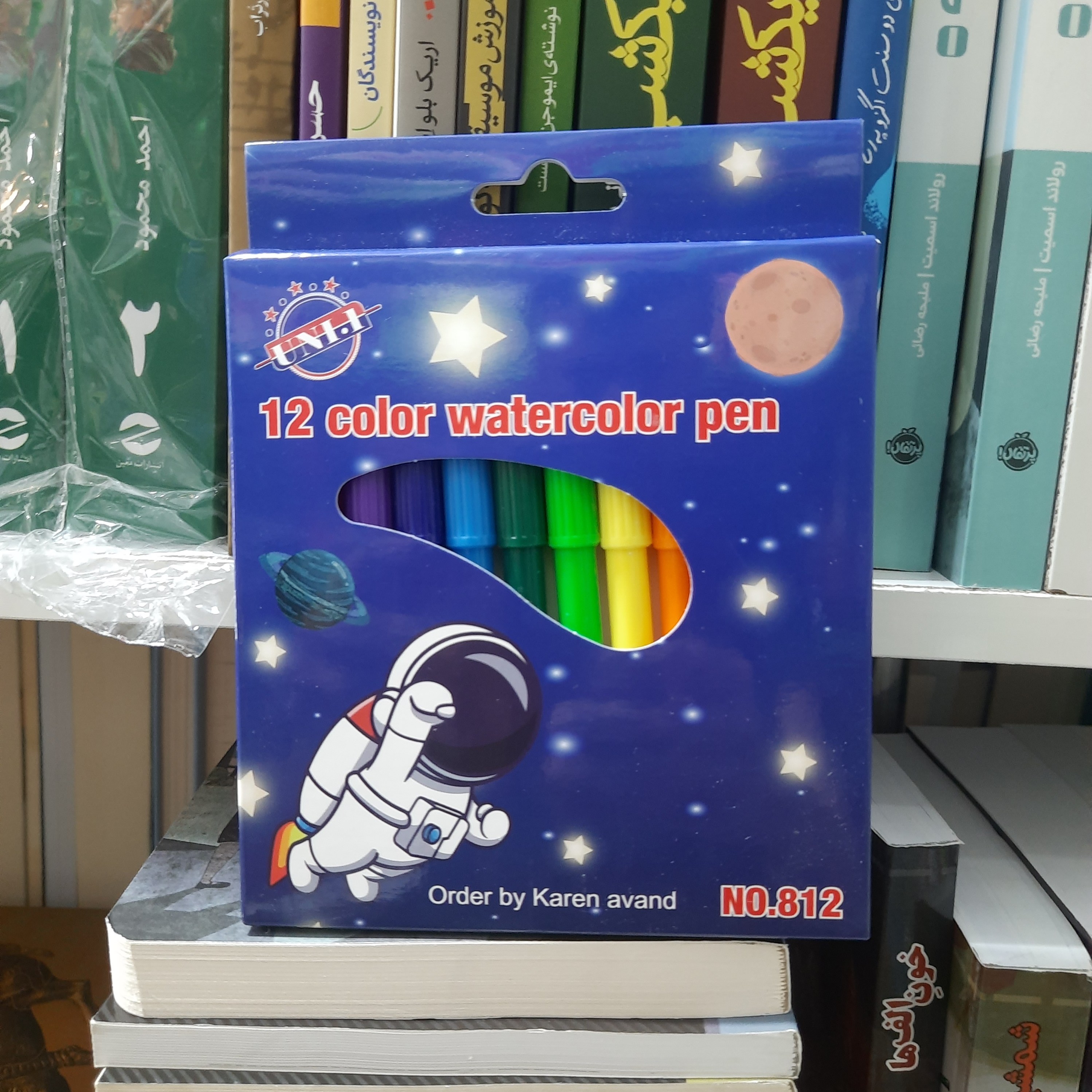 ماژیک نقاشی12رنگ یونی وان