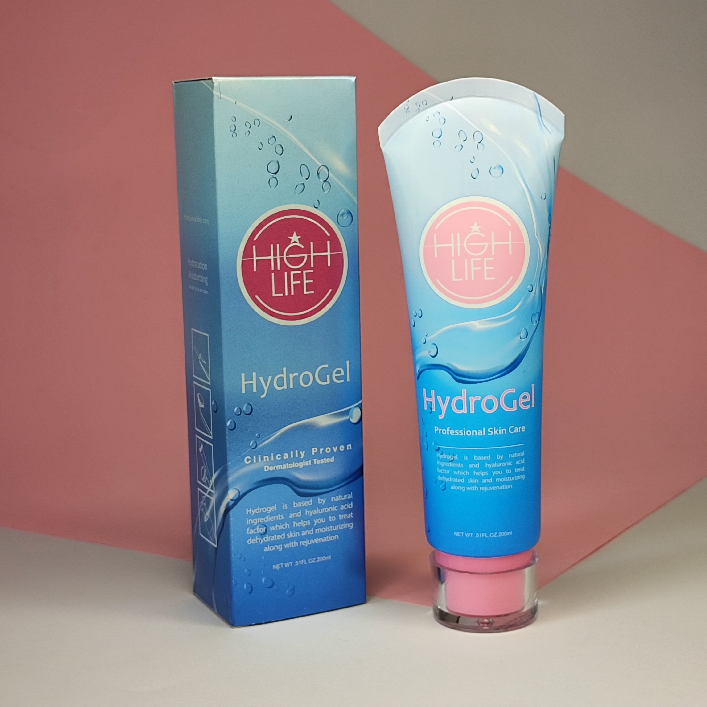     ژل آبرسان هایلایف مدل هیدروژل