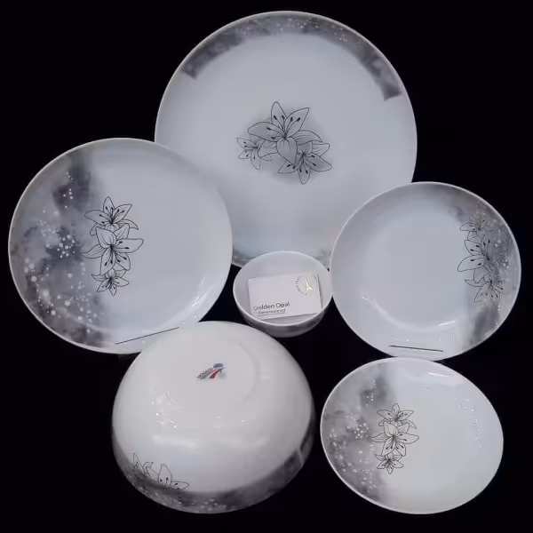 سرویس 26 پارچه 6نفره اپال درجه یک گلدن