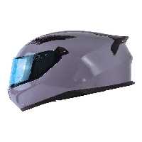 کلاه کاسکت موتورسیکلت خاکستری ایمنی موتور سیکلت ECE 22.R06 منظره یاب دوتایی MOTOANL