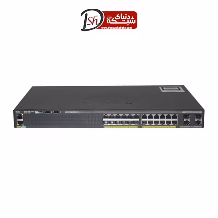 سوییچ 24 پورت سیسکو مدل WS-C2960X-24TS-L - دنیای شبکه برتر