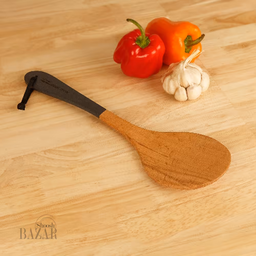 کفگیر چوبی گرد بی وی کی طرح KARIZMA