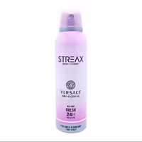 اسپری خوشبو کننده بدن استریکس رایحه Versace Bright Crystal جحم 200 میل