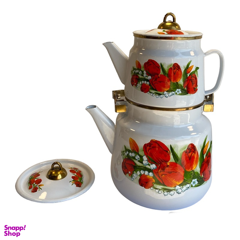 ست کتری و قوری رسا مدل روس