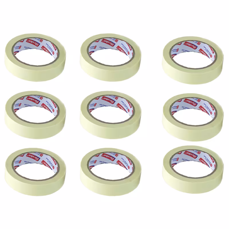  چسب کاغذی پارسیکار مدل JM3024 عرض 2.4 سانتی متر بسته 9 عددی 