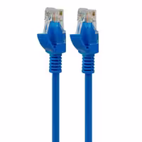 کابل شبکه (UTP) 5 متری Orange مدل CAT 5e  آبی