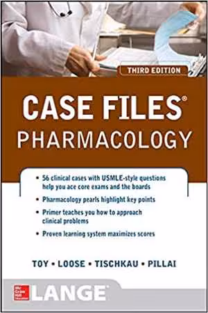 [PDF] دانلود کتاب Case Files. Pharmacology, 3rd ed, 2014
