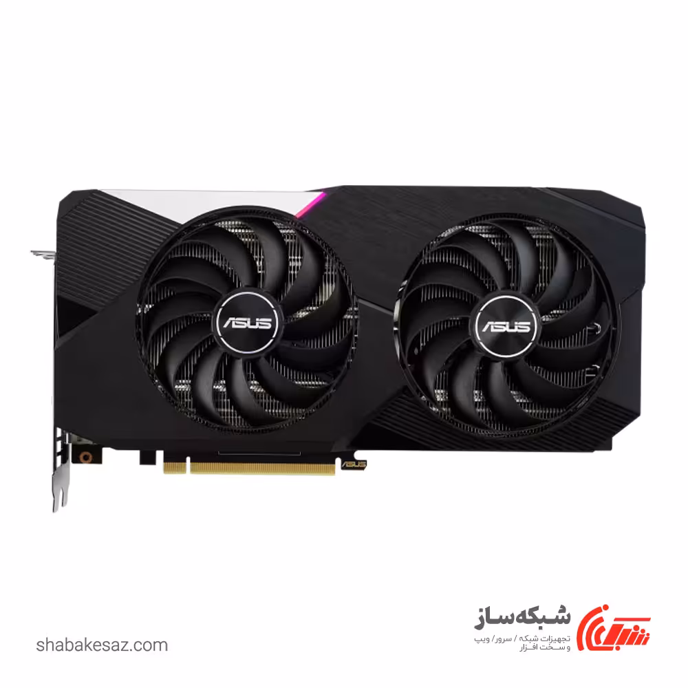 قیمت و خرید کارت گرافیک ایسوس ASUS GeForce RTX 3060 Ti Dual OC 8GB - شبکه ساز
