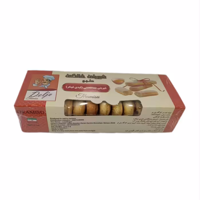 نان تیرامیسو ایرانی دلجو 180 گرمی 