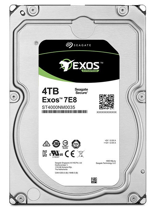 هارد اینترنال سیگیت مدل ST4000NM0035 Exos 7E8 ظرفیت 4 ترابایت
