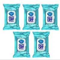 دستمال مرطوب دافی مدل HYDRA WATER مجموعه 5 عددی