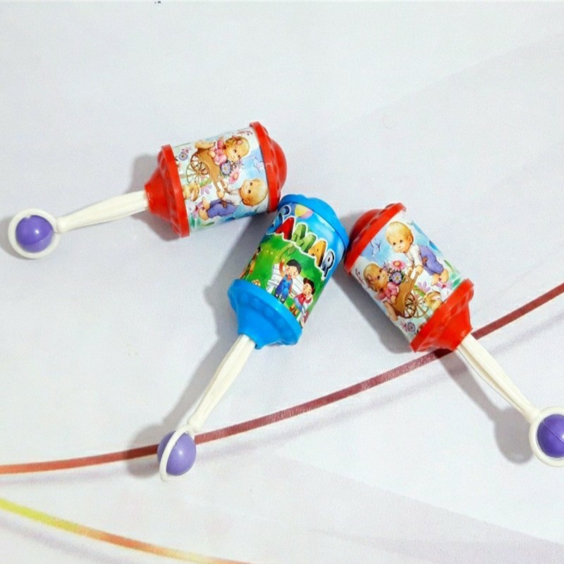 جغجغه استوانه ای رنگی