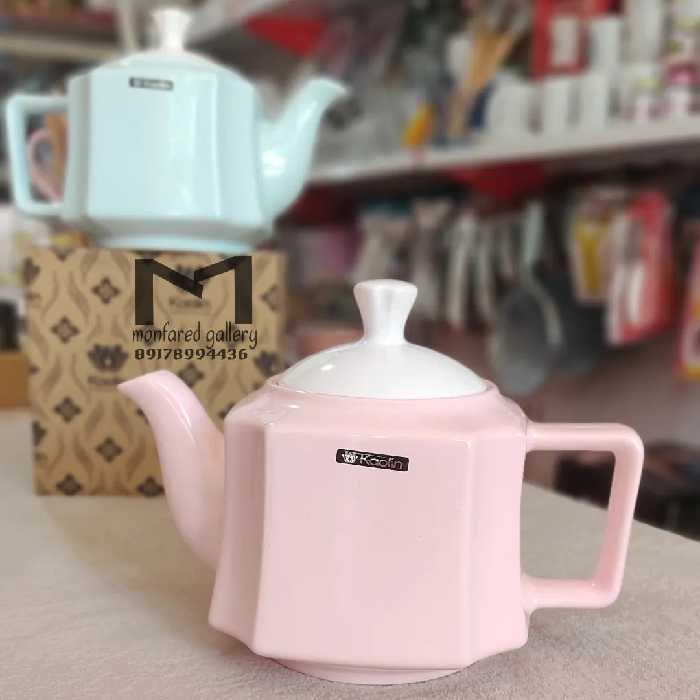 قوری سرامیکی کاولین کیفیت عالی درجه یک قابل استفاده روی وارمر و شعله پخش کن گاز