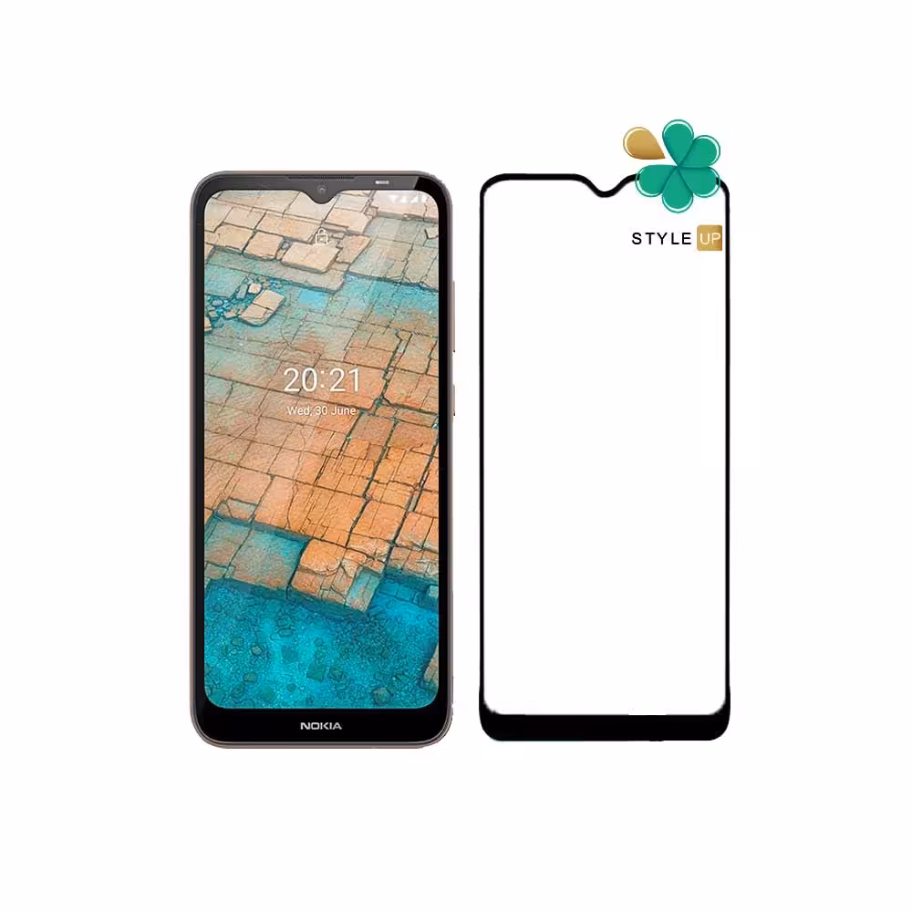 گلس سرامیکی گوشی نوکیا Nokia C20 مدل تمام صفحه