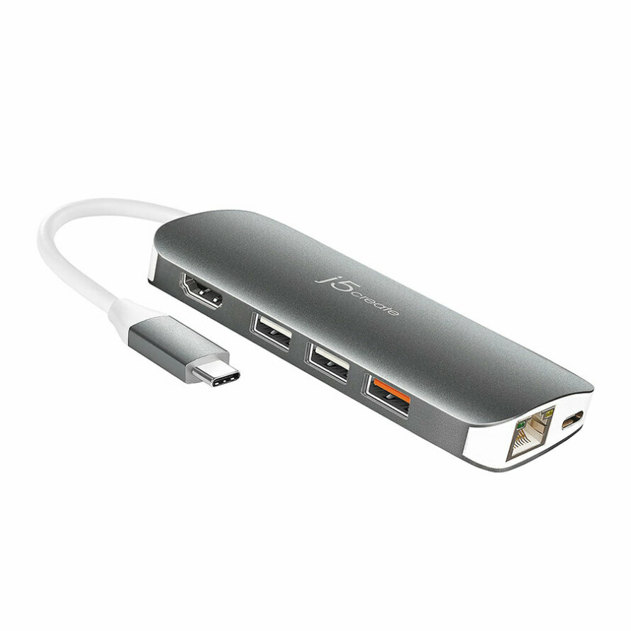 داک چند کاره Type-C جی5 کریت JCD384