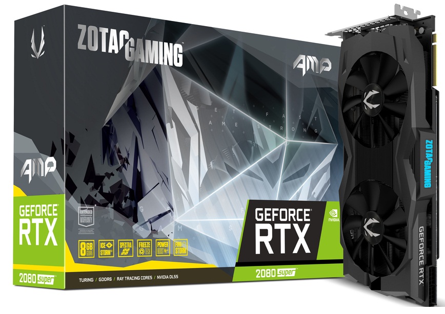 کارت گرافیک زوتک مدل GeForce RTX 2080 SUPER AMP با حافظه 8 گیگابایت