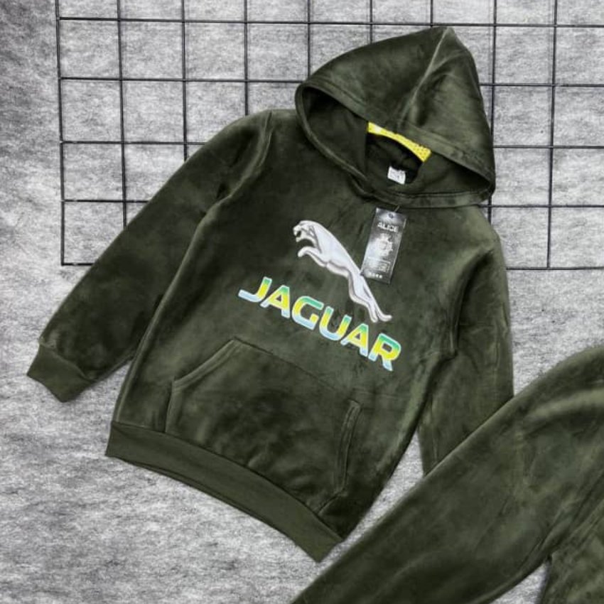 هودی شلوار مخمل بچگانه