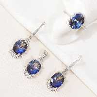 نیم ست نقره میکرو کد S-10111-11