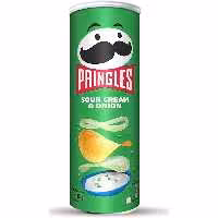 چیپس پرینگلز خامه ترش و پیاز 165 گرمی