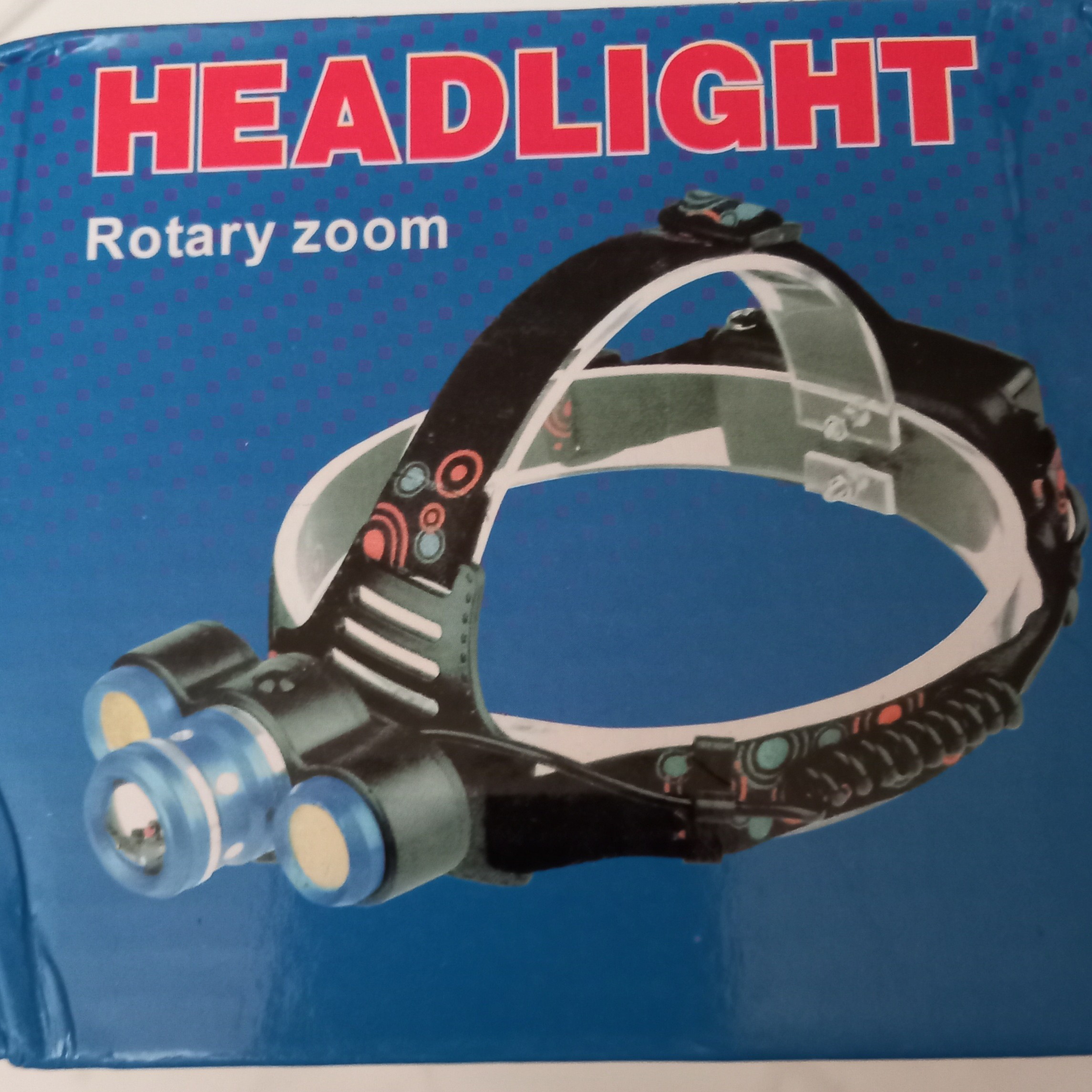 چراغ قوه هدلایت مدل rotary zoom