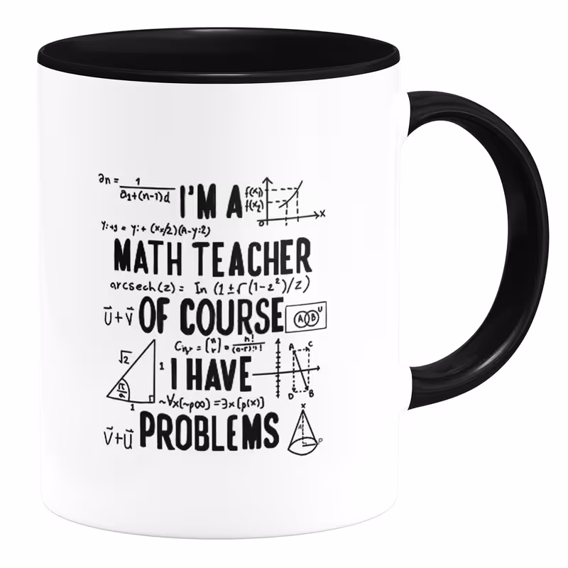 ماگ مدل معلم ریاضی