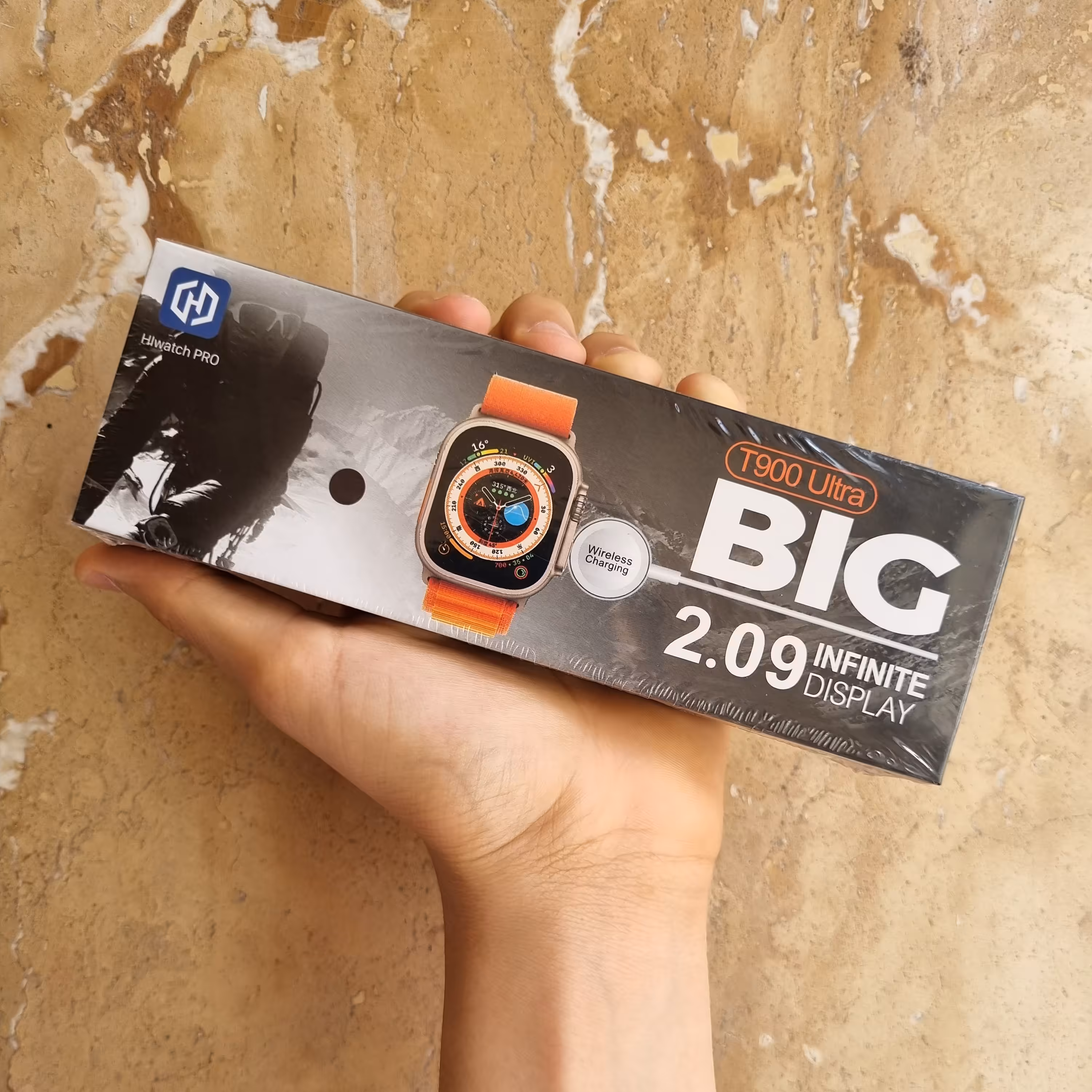 ساعت هوشمند مدل t900 ultra اسمارت واچ طرح اپل واچ