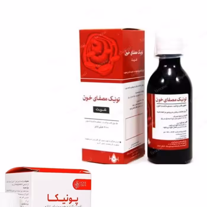 شربت مصفای خون آذین 200 میلی لیتری  آذین