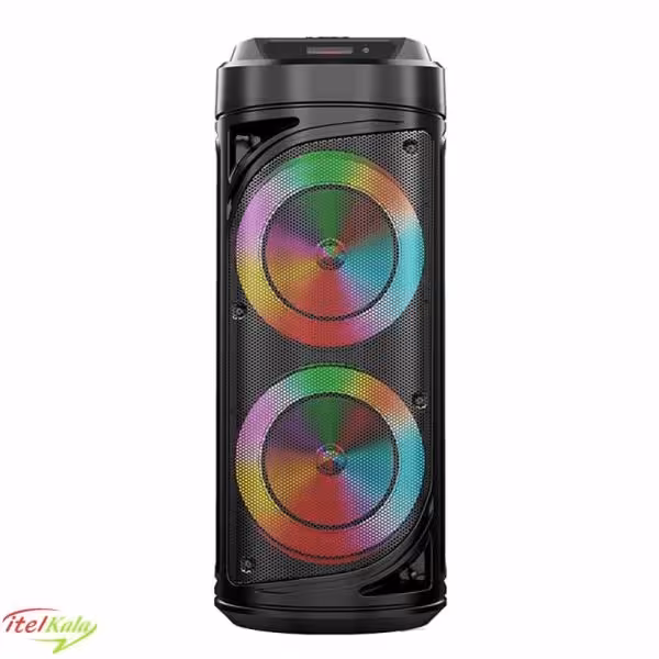 اسپیکر شارژی قابل حمل ZQS-6212 با میکروفون
