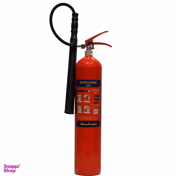 کپسول آتش نشانی CO2 هونامیک کد 1417 وزن 6 کیلوگرم