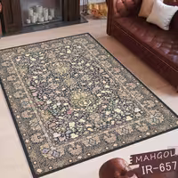 فرشینه مخمل6متری کد657 استوپ دار روحا(ماهگل)