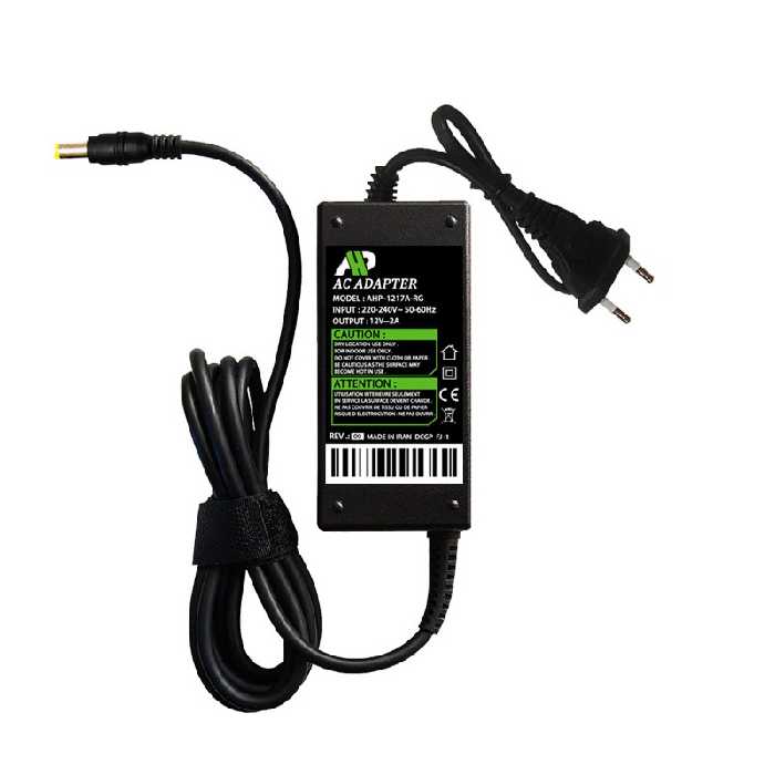 آداپتور 2 امپر   برد وارداتی با خروجی واقعی 2 