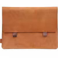 وریا کاور آیپد چرمی مدل Pouch مخصوص آی پد مینی طرح 2 - Camel Brown - Hiapple.ir