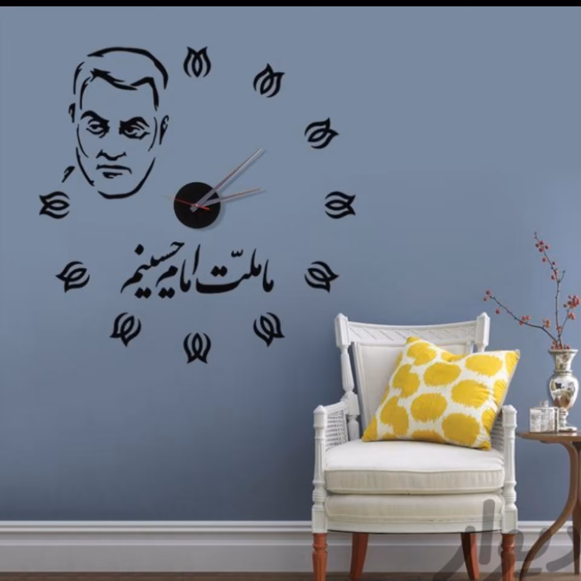 ساعت دیواری پازلی طرح سردار دلها