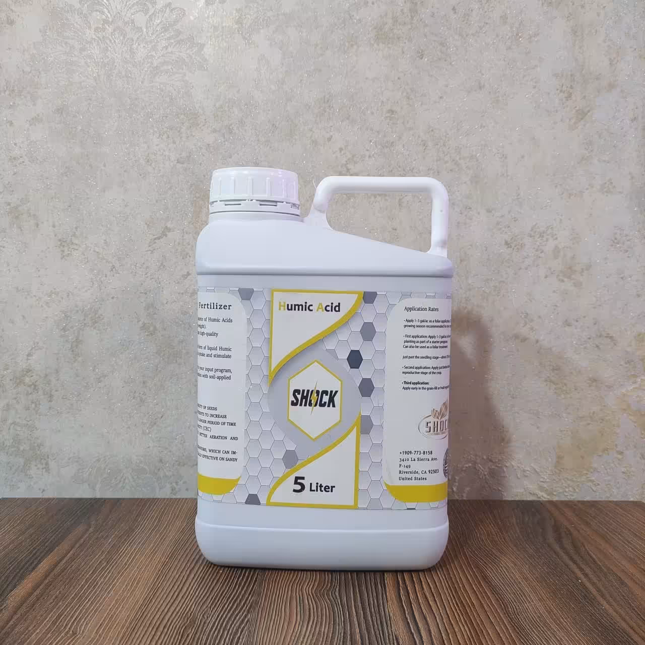 کود هیومیک اسید شوک 5 لیتری