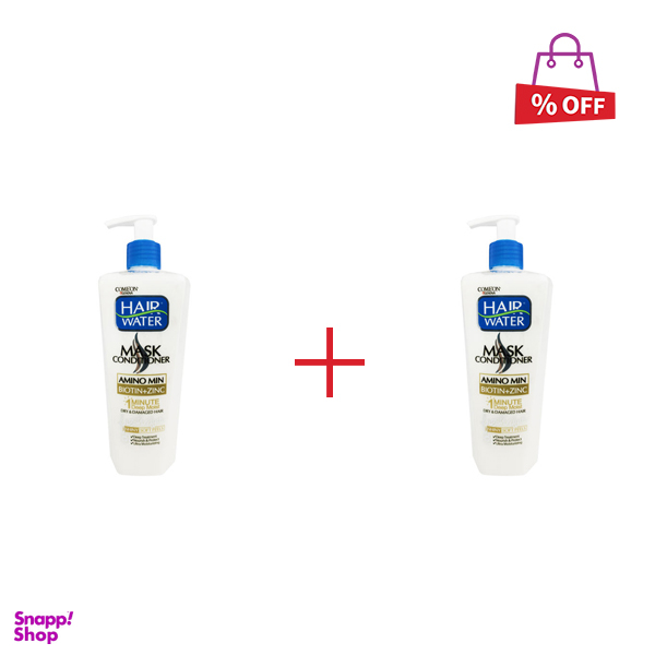 ماسک مو کامان (Come On) مدل Biotin + zinc حجم 400 میلی لیتر مجموعه 2 عددی